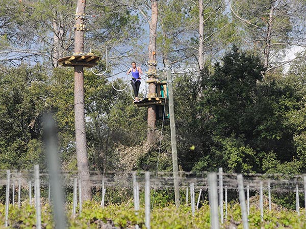 accrobranche Parc Aventure Lorgues dans le Var