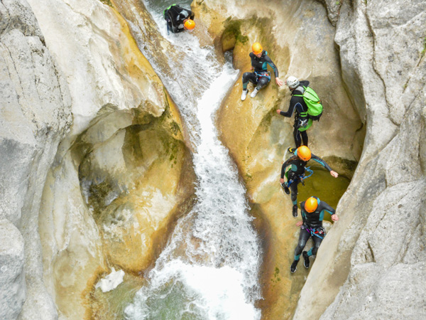 activité de plein air dans le Verdon