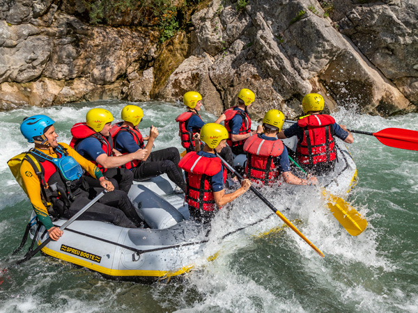 groupe rafting verdon