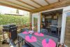 terrasse chalet aups