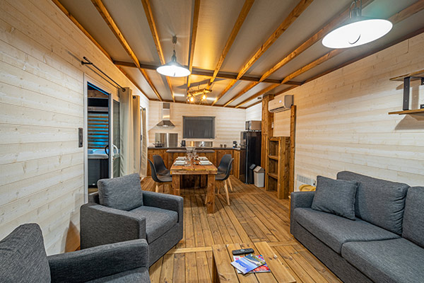 interieur chalet luxe verdon