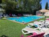 transats camping piscine Verdon