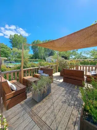 Camping Lac Sainte Croix 21 terrasse piscine