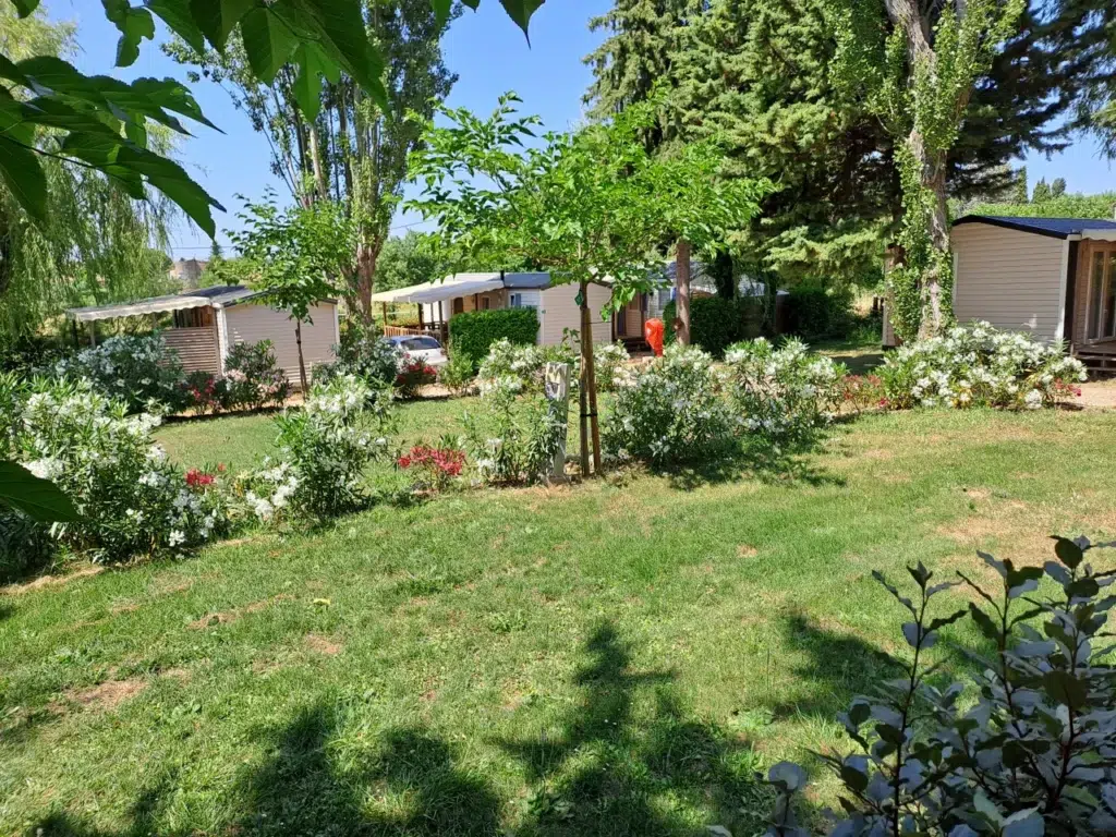 vue generale camping